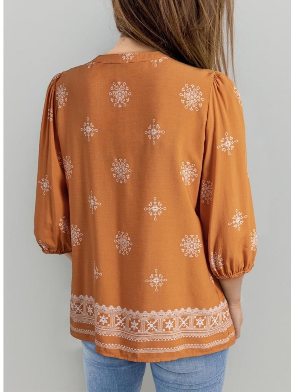 Women's Summer Tops Floral Short Sleeve Yellow Button Down V Neck Peplum Blouses - Picture 2 of 6